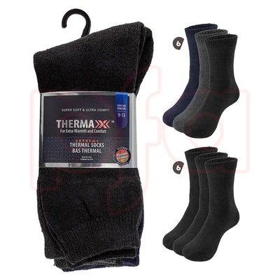 12300, Thermaxxx Winter Thermal Work Socks 3PK, 191554123007