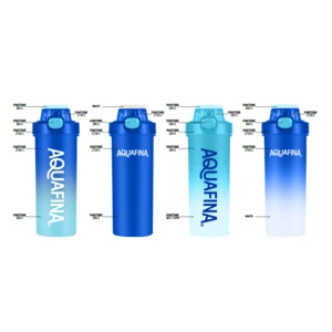 AF58184, Aquafina Plastic Shake Bottle 25oz, 191554581845