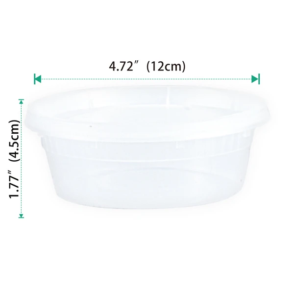 56070, Fresh Guard Food Containers 8OZ 40CT, 191554560703