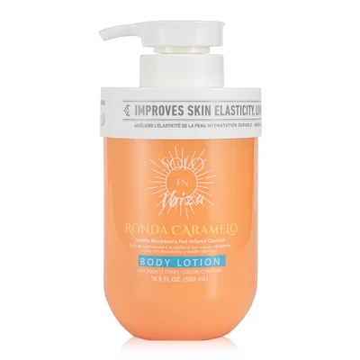 60713, Solo En Ibiza  Body Lotion 16.9oz/500ml Ronda Carameo, 191554607132