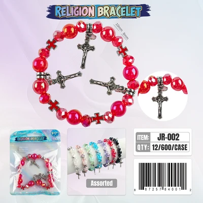 JR-002, Crystal Religion Bracelet, 887257840012