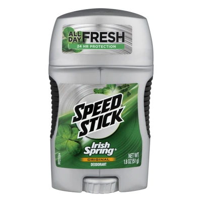 SD18ISO, Mennen Speed Stick Deo 1.8oz Irish Spring Original