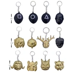 50541, SG Keychain Metal Mask, 698831505414