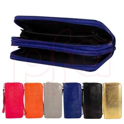 91163, CC Wallet Dual Zipper, 191554911635