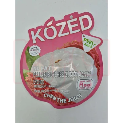 HG-CD03LY, Kozed Peelable Gummy Candy- Lychee