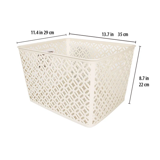 38302, Ideal Home Large Storage Basket, 191554383029