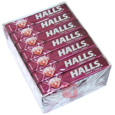 HALLS9C, Halls 10CT Cherry (Imported)