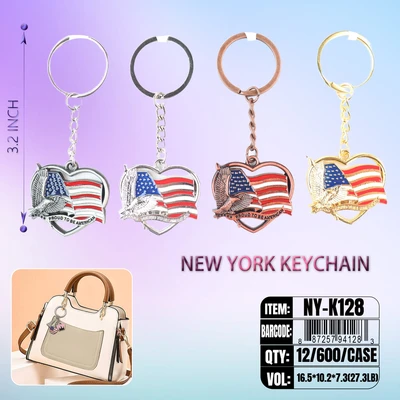 NY-K128, NY key chain, 887257931283