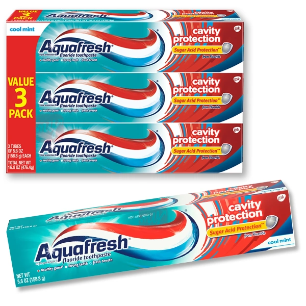 AF56CM, Aquafresh Toothpaste 5.6oz Cool Mint, 053100292790