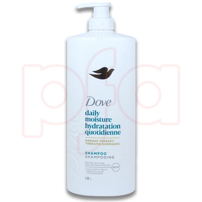 DS118DM, Dove Shampoo 40oz (1.18L) Daily Moisture, 079400520715