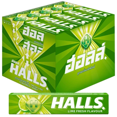 HAL9-20-FL, Halls Stick 9CT Fresh Lime, 8850338007644