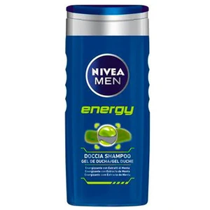 NSH250E, Nivea Shampoo 250ml 8.45oz Energy, 4005808678747