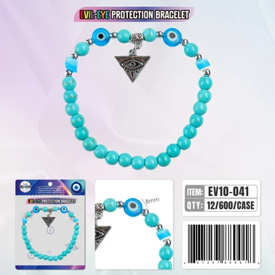 EV10-041, Evil Eye Bracelet Protection, 887257880018