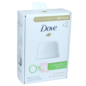 DDRE226CPJ, Dove Deodorant 2PK 2.26oz Refill Coconut & Pink Jasmine (Expired NO RETURN), 079400477422