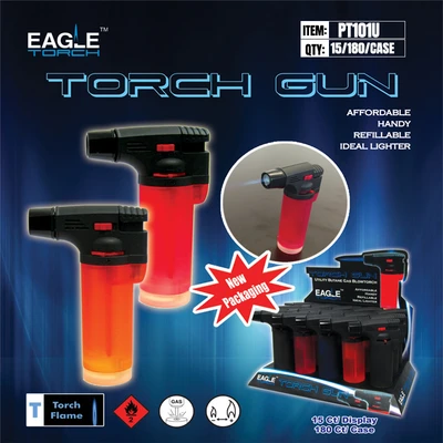 PT101U, EAGLE TORCH 4" Soft Side-Touch 15/180 41lb, 853195010503