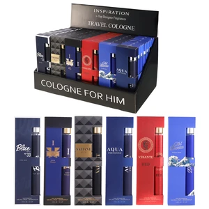 89952, Men's INSPIRATION Travel Perfume 35ml/1.18oz Cologne for Him Big Vial PDQ, 191554897410