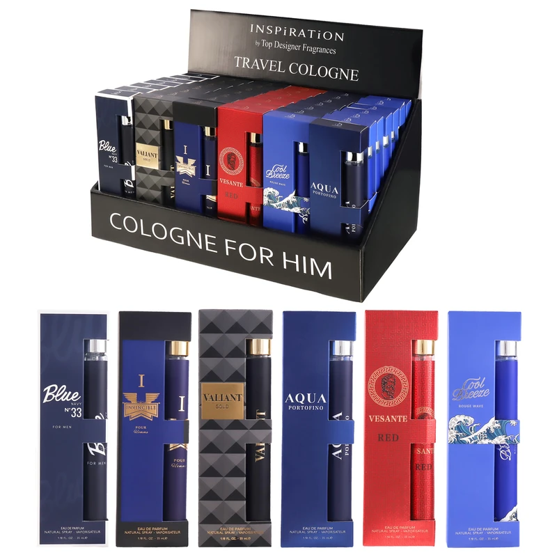 Men's INSPIRATION Travel Perfume 35ml/1.18oz Cologne for Him Big Vial PDQ