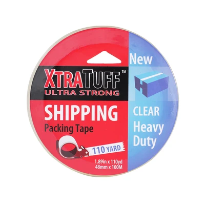 44013, XtraTuff Clear Packing Tape 110yd, 191554440135