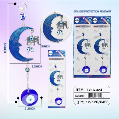 EV16-024, EVIL-EYE PROTECTION PENDANT, 887257860010