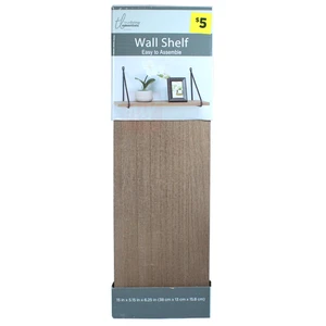 DG-SHELF, DG Wall Shelf 15"x4.75", 847279055504