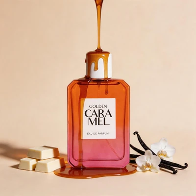 89274, United Scents Golden Caramel Parfum 3.4oz, 191554892743