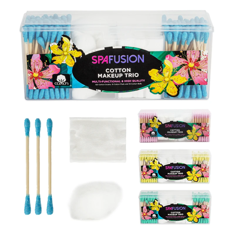 Spa Fusion 4 in 1 Cosmetic Set Color Assort