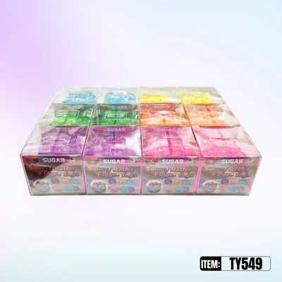 TY549, Squezy Relief Fidget Toys Ice Cube 2", 887258005496