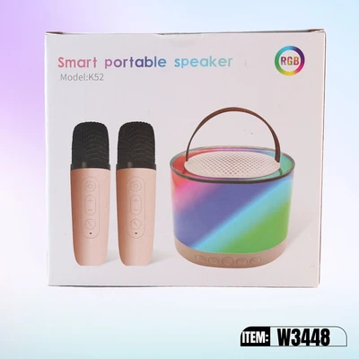 W3448, Smart Portable Karaoke Speaker, 887257734489