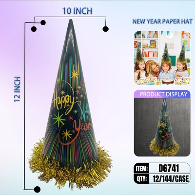 D6741, New year Hat, 887257567414