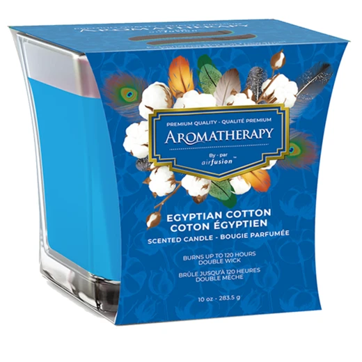 48262, Air Fusion Candle Egyptian Cotton 10oz, 191554482623