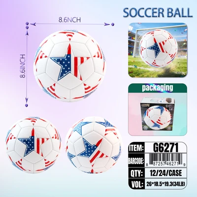 G6271, Soccer Ball No:5  Box Package, 887257462719