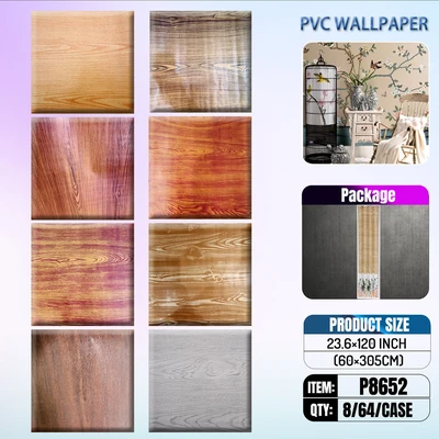 P8652, Self-Adhesive Marbled Wallpaper 19.7Sq Ft Roll, 887257286520