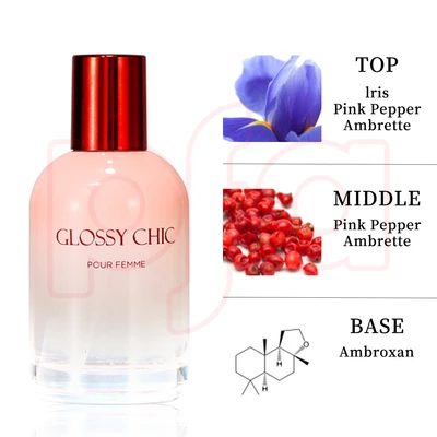 89070, Eau de Parfum 3.4 oz/100 ml Glossy Chic for Women - United Scents, 191554890701