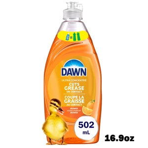 DAWN502-OR, Dawn Ultra Dish Liquid 502mL 16.9oz Orange, 030772227282