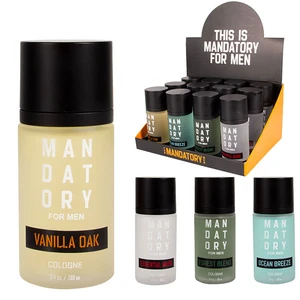 88804, MANDATORY Men's Cologne Singles Display, 191554882263
