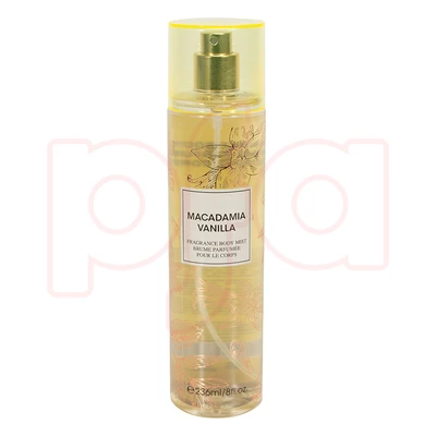 88626, Women's Fragrance Body Mist 8oz  MACADAMIA VANILLA, 191554886261