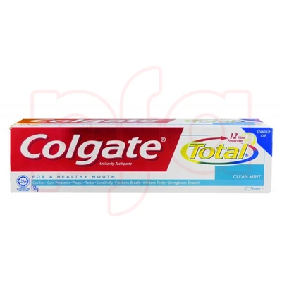 CTP150T-CM, Colgate Toothpaste Total 150g 5.29oz Clean Mint, 8850006340721