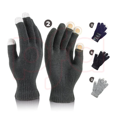 11241, Insulated Magic Glove w/ Touch Asst Colors, 191554112414