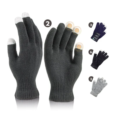 11241, Insulated Magic Glove w/ Touch Asst Colors, 191554112414