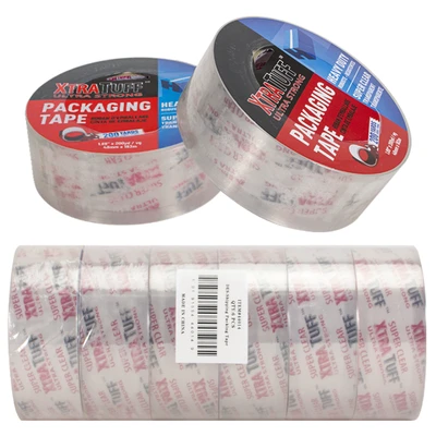 44014-1, XtraTuff Packing Tape 1.89in by 200yd Super Clear, 191554440142