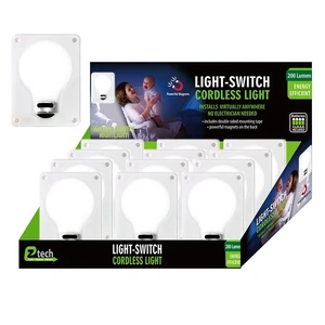 48037, EZ Tech LED Switch Light 2 Mode Bulb, 191554480377