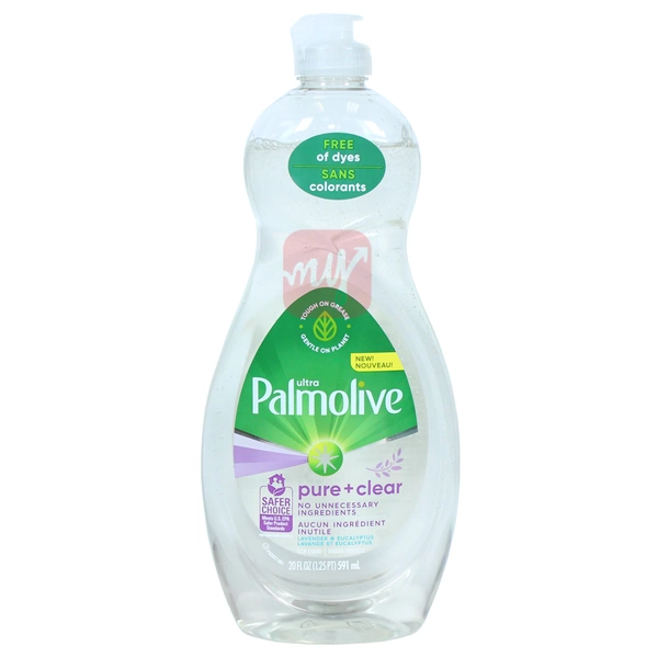PD20UPCL, Palmolive Dish Ultra 20oz Pure & Clear Lavender (591ml), 058000142541