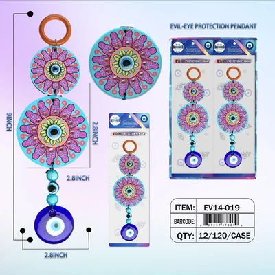 EV14-019, EVIL-EYE PROTECTION PENDANT, 887257870019