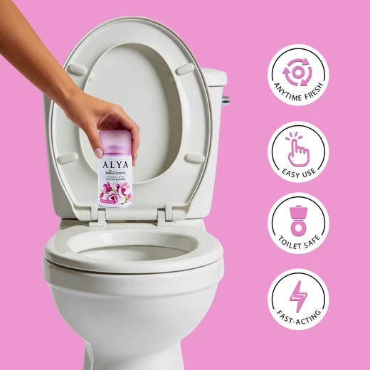 99128, ALYA Bathroom Automatic Spray Refill 5.5oz – Magnolia Bloom, 8696601064385