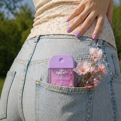 OL60350-1, Wish Hand Sanitizer Spray 1.2oz – Hanging Bag, 191554603509