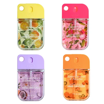 60386, Wish Hand Sanitizer Spray 1.5oz with Keychain Hole – Hanging Bag, 191554603868