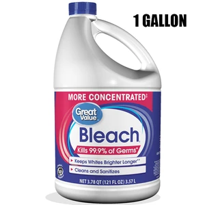 GVB1G, Great Value Bleach 1 Gallon 121Floz., 078742364377