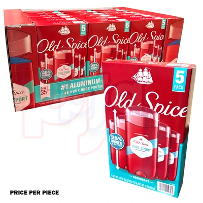 OSD3PS-5PK, Old Spice Deo 3oz (85g) Pure Sport 5PK (price per piece)