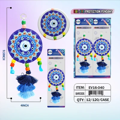 EV16-040, EVIL-EYE PROTECTION PENDANT, 887257860010