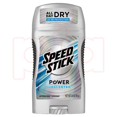 SD3U, Mennen Speed Stick Deo 3oz Unscented, 022200004916